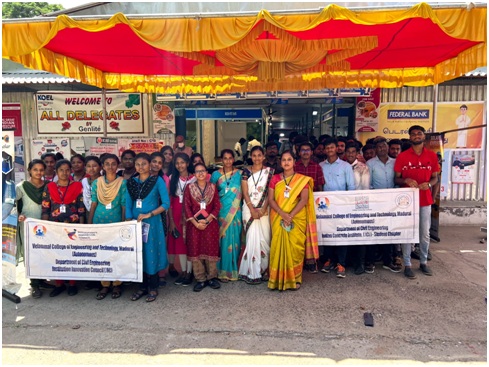 Industrial Expo visit at Raja Muthaiyah Hall on 23.09.2022